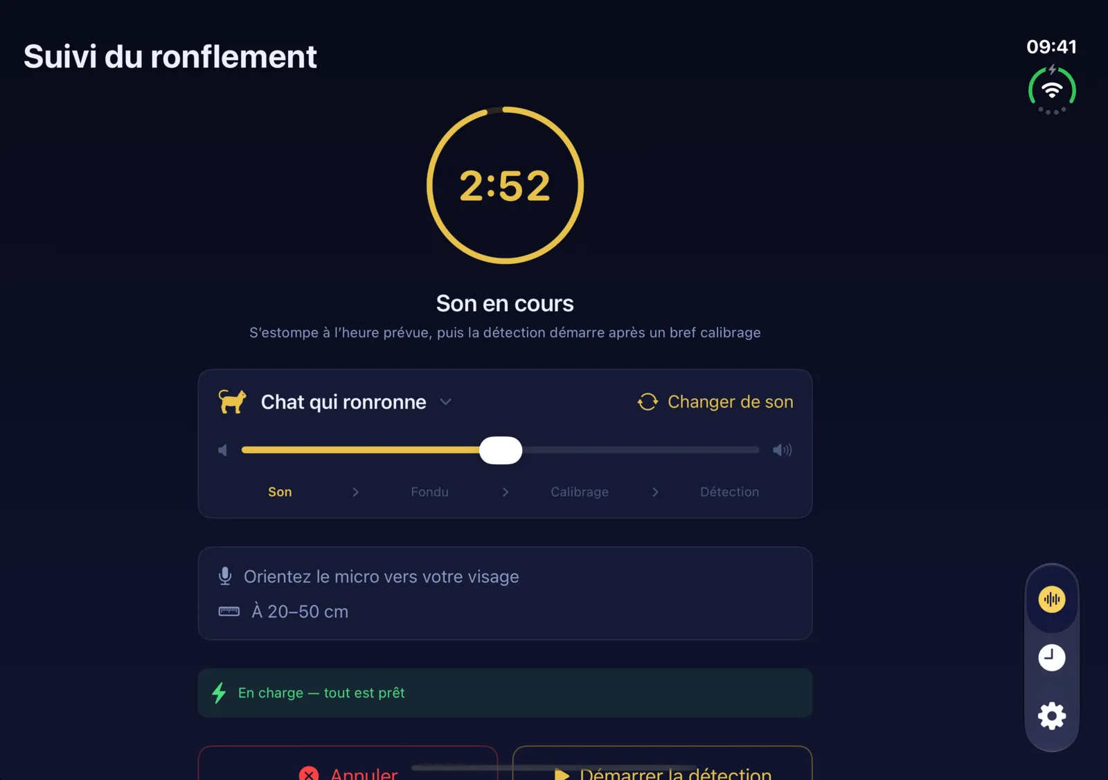 S’endormir avec des sons pour dormir